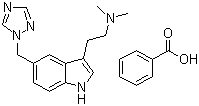 苯甲酸利扎曲坦分子结构 (CAS 145202-66-0)