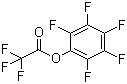 五氟苯基三氟乙酸酯分子结构 (CAS 14533-84-7)