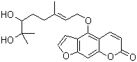 6',7'-二羟基佛手素分子结构 (CAS 145414-76-2)