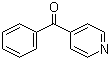 4-苯甲酰吡啶分子结构 (CAS 14548-46-0)