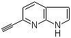 6-乙炔基-1H-吡咯并[2,3-b]吡啶分子结构 (CAS 145901-16-2)