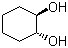 反式-1,2-环己二醇分子结构 (CAS 1460-57-7)