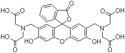 钙黄绿素分子结构 (CAS 1461-15-0)