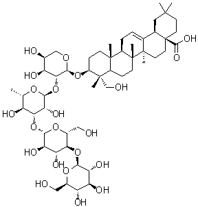 灰毡毛忍冬次甙乙分子结构 (CAS 146100-02-9)