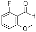 2-氟-6-甲氧基苯甲醛分子结构 (CAS 146137-74-8)