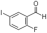 2-氟-5-碘苯甲醛分子结构 (CAS 146137-76-0)