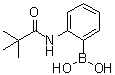 [2-[(2,2-二甲基-1-氧代丙基)氨基]苯基]硼酸分子结构 (CAS 146140-95-6)