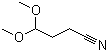 4,4-二甲氧基丁腈分子结构 (CAS 14618-78-1)