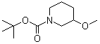 3-甲氧基哌啶-1-羧酸叔丁酯分子结构 (CAS 146337-23-7)