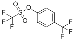 4-(三氟甲基)苯基三氟甲烷磺酸酯分子结构 (CAS 146397-87-7)
