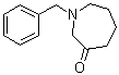 结构式 CAS# 146407-32-1, 1-苄基氮杂环庚烷-3-酮