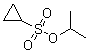 Isopropyl cyclopropanesulfonate molecular structure (CAS 146475-51-6)