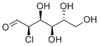 2-氯-2-脱氧-D-葡萄糖分子结构 (CAS 14685-79-1)