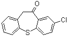 2-氯-10,11-二氢二苯并[b,f]硫杂卓-11-酮分子结构 (CAS 1469-28-9)