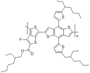 结构式 CAS# 1469791-66-9, PTB7-Th