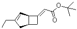 2-[(1R,5S)-3-Ethylbicyclo[3.2.0]hept-3-en-6-ylidene]acetic acid 1,1-dimethylethyl ester molecular structure (CAS 1469800-26-7)