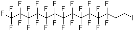 1,1,2,2-四氢全氟碘代十四烷分子结构 (CAS 146983-96-2)