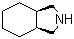 顺式全氢异吲哚分子结构 (CAS 1470-99-1)