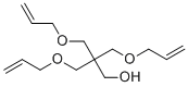 季戊四醇三烯丙基醚分子结构 (CAS 1471-17-6)