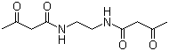 N,N'-乙烯双乙酰乙酰胺分子结构 (CAS 1471-94-9)