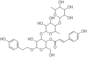 结构式 CAS# 147396-02-9, 紫茎女贞苷 B