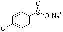 对氯苯亚磺酸钠分子结构 (CAS 14752-66-0)