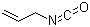 异氰酸烯丙酯分子结构 (CAS 1476-23-9)