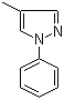 1-苯基-4-甲基吡唑分子结构 (CAS 14766-43-9)