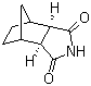 (3AR,4S,7R,7AS)-rel-六氢-4,7-甲桥-1H-异吲哚-1,3(2H)-二酮分子结构 (CAS 14805-29-9)