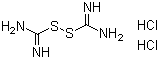 二硫化甲脒二盐酸盐分子结构 (CAS 14807-75-1)