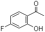 4-氟-2-羟基苯乙酮分子结构 (CAS 1481-27-2)