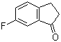 6-氟-1-茚酮分子结构 (CAS 1481-32-9)