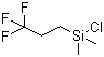 氯二甲基-3,3,3-三氟丙基硅烷分子结构 (CAS 1481-41-0)