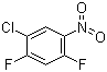 5-氯-2,4-二氟硝基苯分子结构 (CAS 1481-68-1)