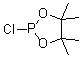 2-氯-4,4,5,5-四甲基-1,3,2-二氧杂磷杂环戊烷分子结构 (CAS 14812-59-0)