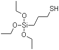 3-Mercaptopropyltriethoxysilane molecular structure (CAS 14814-09-6)