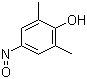 2,6-二甲基-4-亚硝基苯酚分子结构 (CAS 14818-35-0)