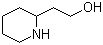 2-哌啶乙醇分子结构 (CAS 1484-84-0)