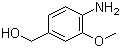 结构式 CAS# 148459-54-5, 4-氨基-3-甲氧基苯甲醇
