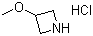 3-Methoxyazetidine hydrochloride molecular structure (CAS 148644-09-1)