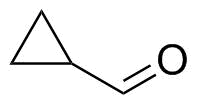 环丙甲醛分子结构 (CAS 1489-69-6)