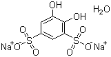 邻苯二酚-3,5-二磺酸钠分子结构 (CAS 149-45-1)