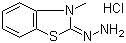 3-Methyl-2-benzothiazolinone hydrazone hydrochloride molecular structure (CAS 149022-15-1)