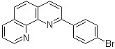 2-(4-溴苯基)-1,10-菲咯啉分子结构 (CAS 149054-39-7)