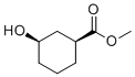 甲基(1s,3r)-3-羟基环己烷-1-羧酸酯分子结构 (CAS 149055-86-7)