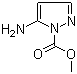 5-氨基-1H-吡唑-1-羧酸甲酯分子结构 (CAS 149139-36-6)