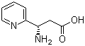 (S)-3-氨基-3-(吡啶-2-基)丙酸分子结构 (CAS 149196-85-0)
