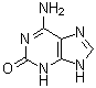 6-氨基-3,9-二氢-2H-嘌呤-2-酮分子结构 (CAS 149297-79-0)