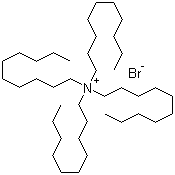 四癸基溴化铵分子结构 (CAS 14937-42-9)