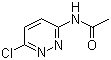 N-(6-氯-3-哒嗪基)乙酰胺分子结构 (CAS 14959-31-0)
